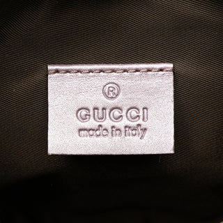 Small Metallic Guccissima Lovely Crossbody