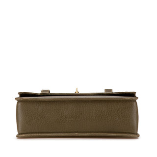 Leather Bamboo Satchel