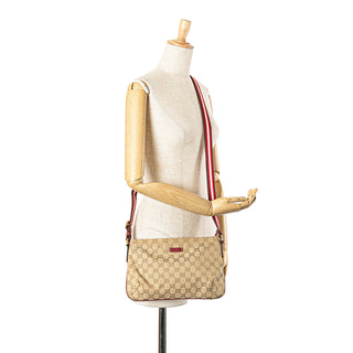 GG Canvas Web Crossbody