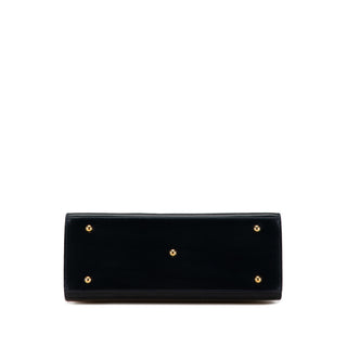 Lady Lock Leather Satchel