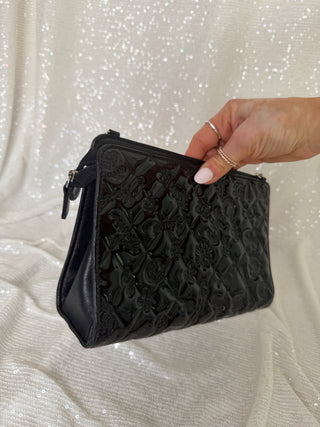 Chanel Patent Lucky Pochette Bag