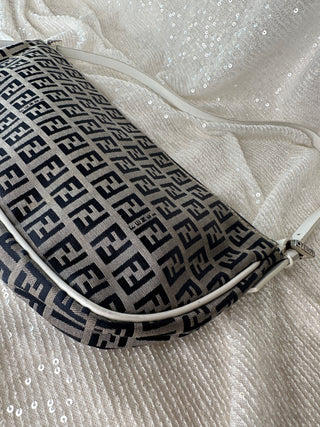 Vintage Fendi Zucchino Pochette Bag
