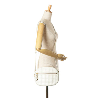 Quilted Calfskin C Charm Crossbody
