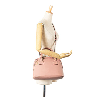 Small Dollar Calfskin GG Charm Dome Satchel