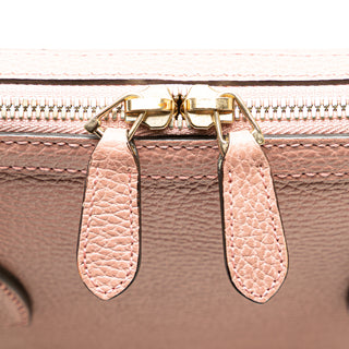 Small Dollar Calfskin GG Charm Dome Satchel