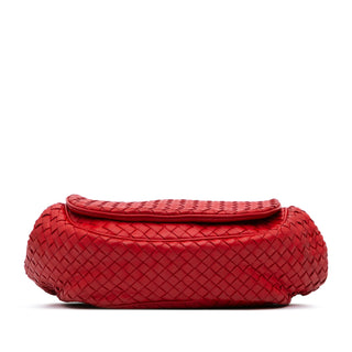 Nappa Intrecciato Flap Crossbody