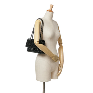 Medium Classic Patent Double Flap