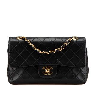 Small Classic Lambskin Double Flap