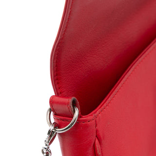 Leather Fendista Pochette Crossbody