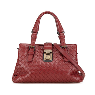 Mini Nappa Intrecciato Roma Satchel
