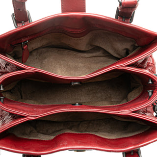 Mini Nappa Intrecciato Roma Satchel