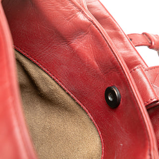 Mini Nappa Intrecciato Roma Satchel
