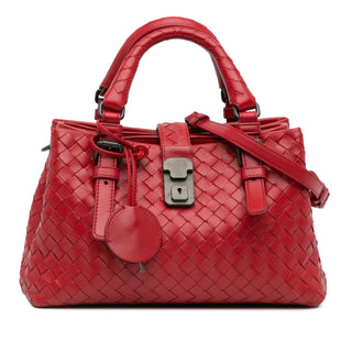 Mini Nappa Intrecciato Roma Satchel