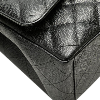 Maxi Classic Caviar Double Flap