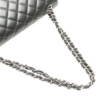 Maxi Classic Caviar Double Flap