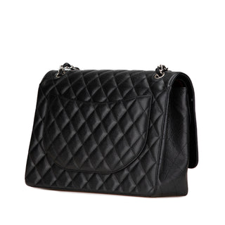 Maxi Classic Caviar Double Flap