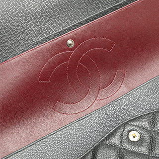 Maxi Classic Caviar Double Flap
