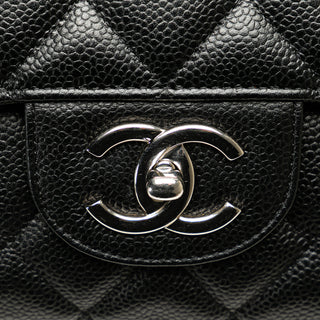 Maxi Classic Caviar Double Flap