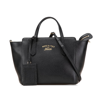 Mini Leather Swing Satchel