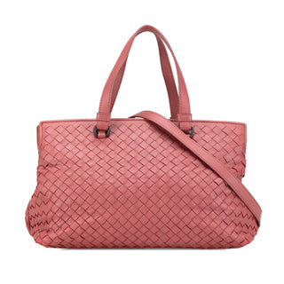 Nappa Intrecciato Satchel