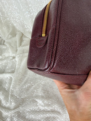 Vintage Chanel Caviar Pouch