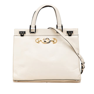 Medium Zumi Leather Satchel