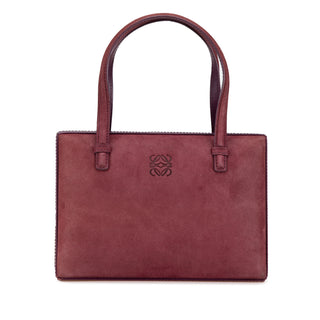 Anagram Suede Handbag