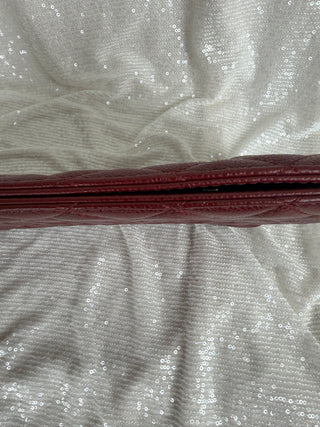 Chanel Quilted Caviar CC Frame Clutch