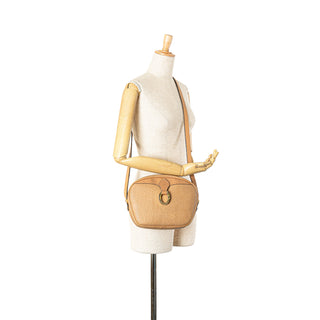Oblique Trotter Coated Canvas Crossbody