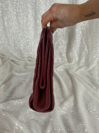 Chanel Quilted Caviar CC Frame Clutch