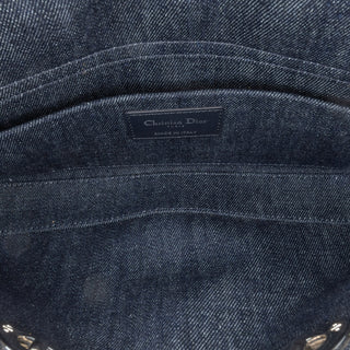 Medium Denim Cannage Eyelet Lady D Joy