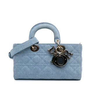 Medium Denim Cannage Lady D Joy