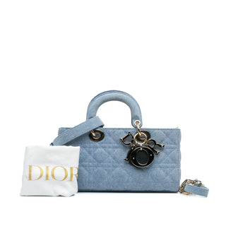 Medium Denim Cannage Lady D Joy