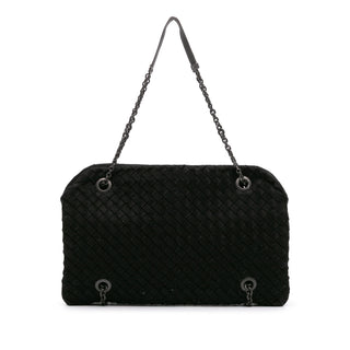 Grosgrain Intrecciato Duo Shoulder Bag