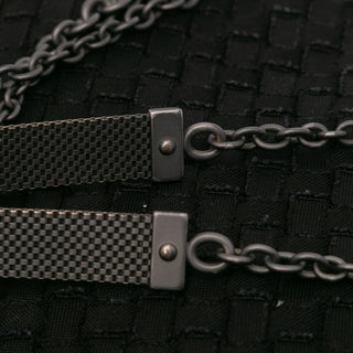 Grosgrain Intrecciato Duo Shoulder Bag