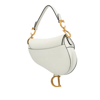 Mini Grained Calfskin Saddle Bag
