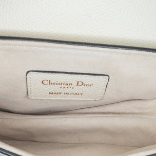 Mini Grained Calfskin Saddle Bag
