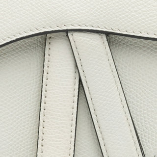 Mini Grained Calfskin Saddle Bag