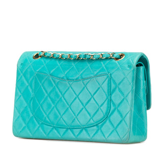 Medium Classic Lambskin Double Flap