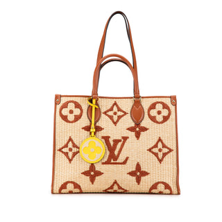 Monogram Giant Raffia OnTheGo MM