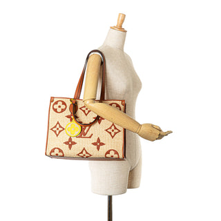 Monogram Giant Raffia OnTheGo MM