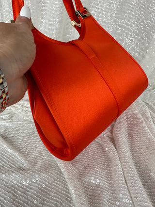 Vintage Gucci Satin Mini Top Handle Bag