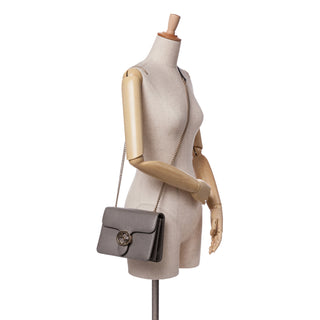 Small Dollar Calfskin Interlocking G Crossbody