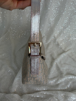 Vintage Fendi Metallic Shimmer Baguette Bag