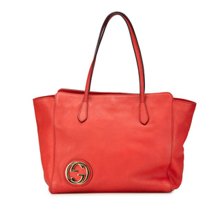 Interlocking G Dollar Calf Tote