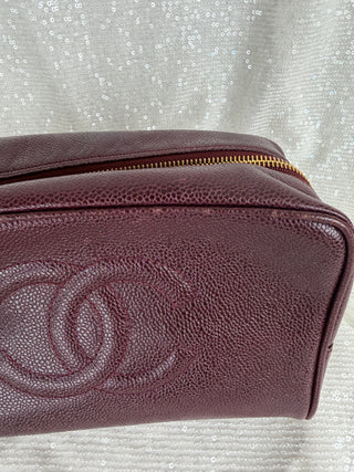 Vintage Chanel Caviar Pouch