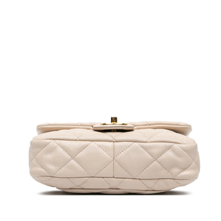 Small Quilted Lambskin Funky Town Flap
