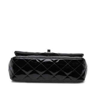 Mini Rectangular Classic Patent Single Flap