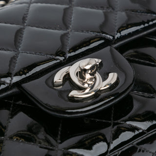 Mini Rectangular Classic Patent Single Flap