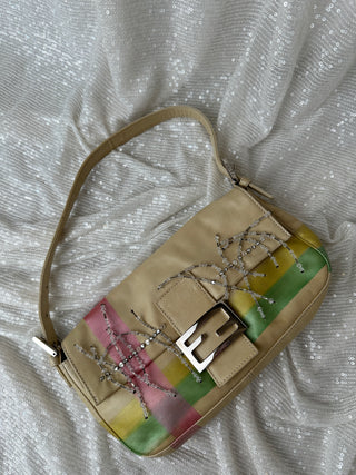 Rare Fendi Beaded Baguette